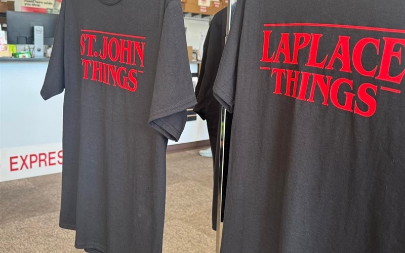 Local LaPlace T-shirts at Allied Express, LaPlace, LA