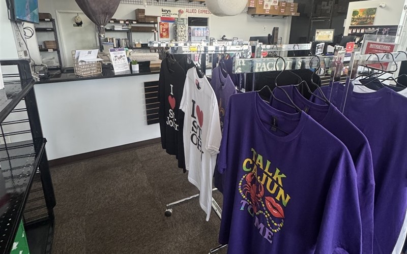Allied Express store floor, LaPlace, LA
